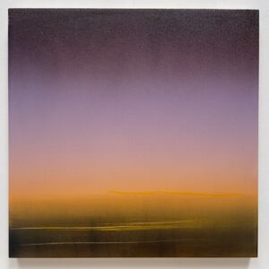 Reflection with Violet Sky