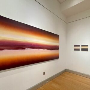 Amber and Dark Amethyst